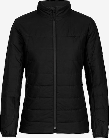 ICEBREAKER Outdoorjacke in Schwarz: predná strana