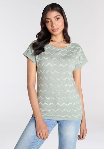 KangaROOS Shirt in Grün: Vorderseite