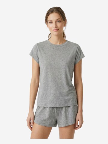 Myjama Shirt 'Celina hellgrau' in Grey: front