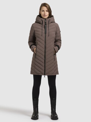 Cappotto invernale 'Nita3' di khujo in marrone