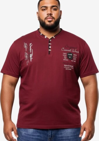 T-Shirt 'LV-2042 Übergrößen' Lavecchia en rouge : devant