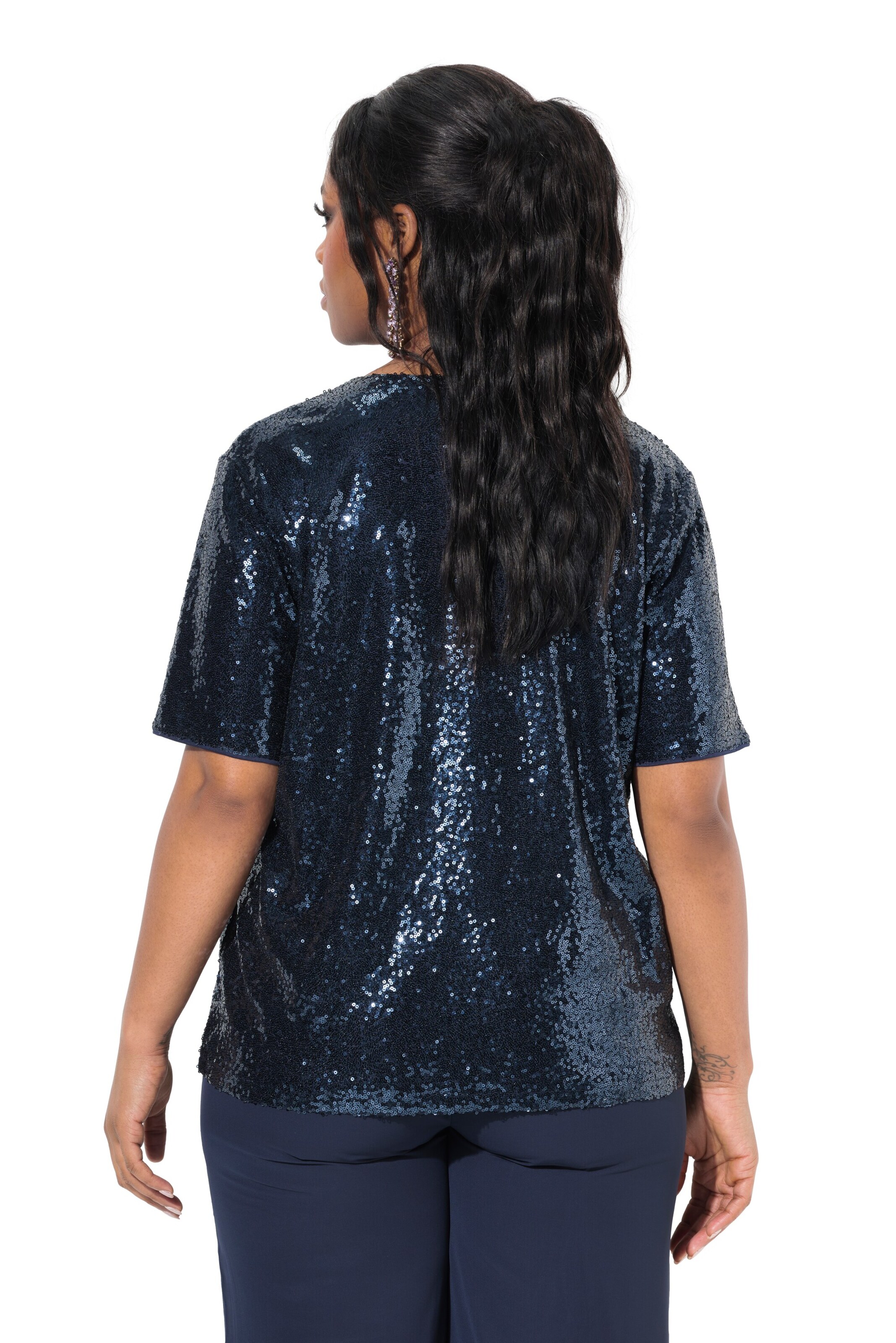 Ulla Popken Bluse in Blau