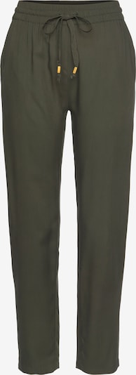 LASCANA Pantalon en kaki, Vue avec produit