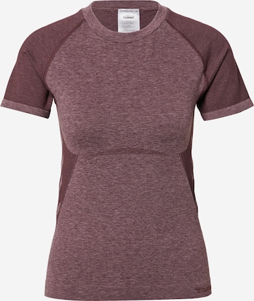 Hummel Funkční tričko – pink: přední strana