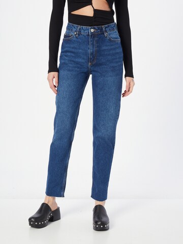 Coupe slim Jean Trendyol en bleu : devant