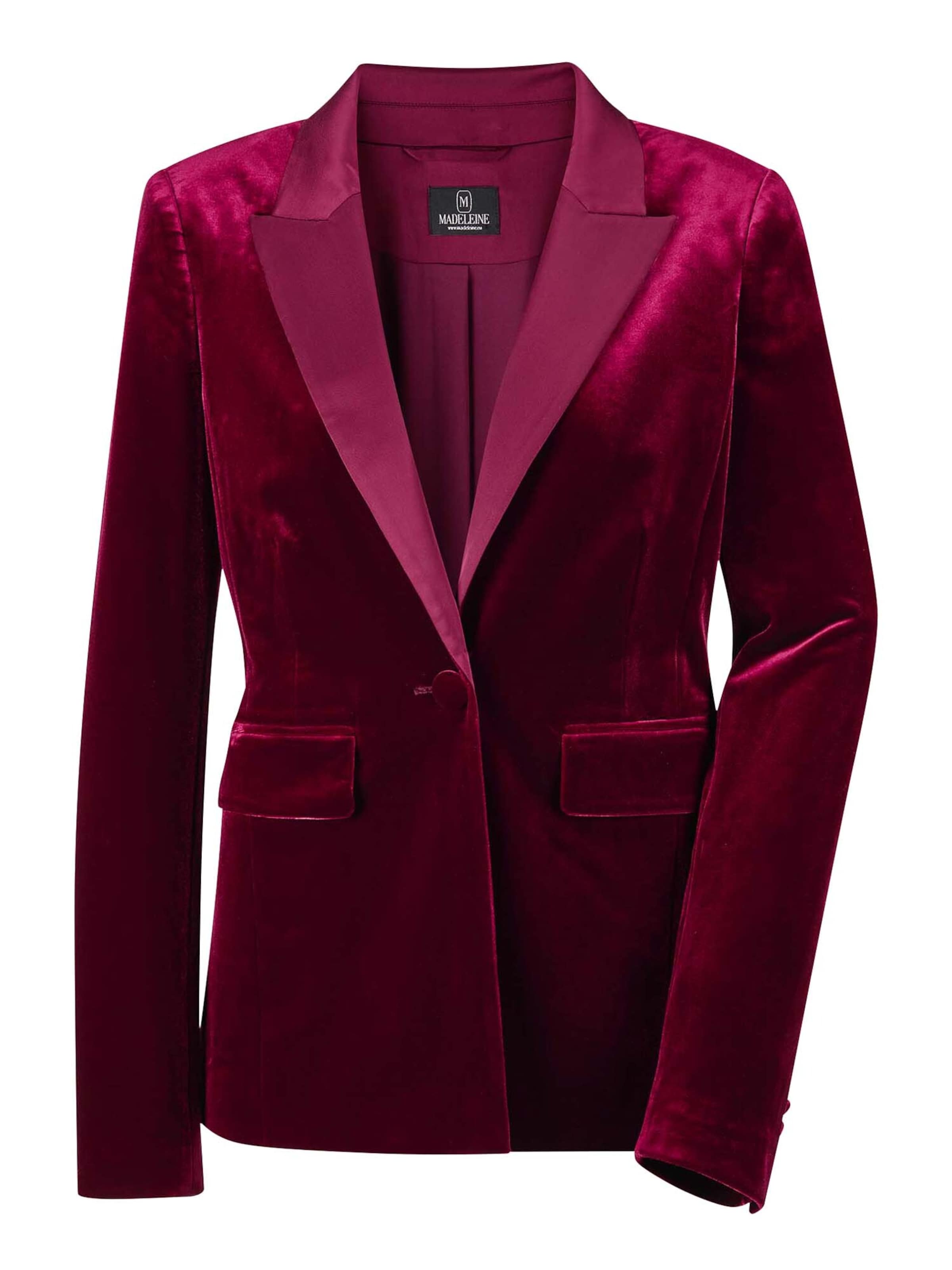 MADELEINE Blazer in Rot: Vorderseite