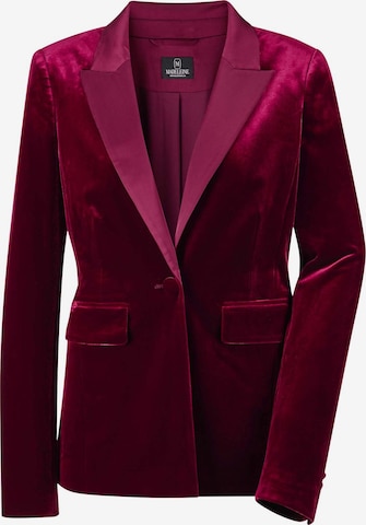 Blazer MADELEINE en rouge : devant
