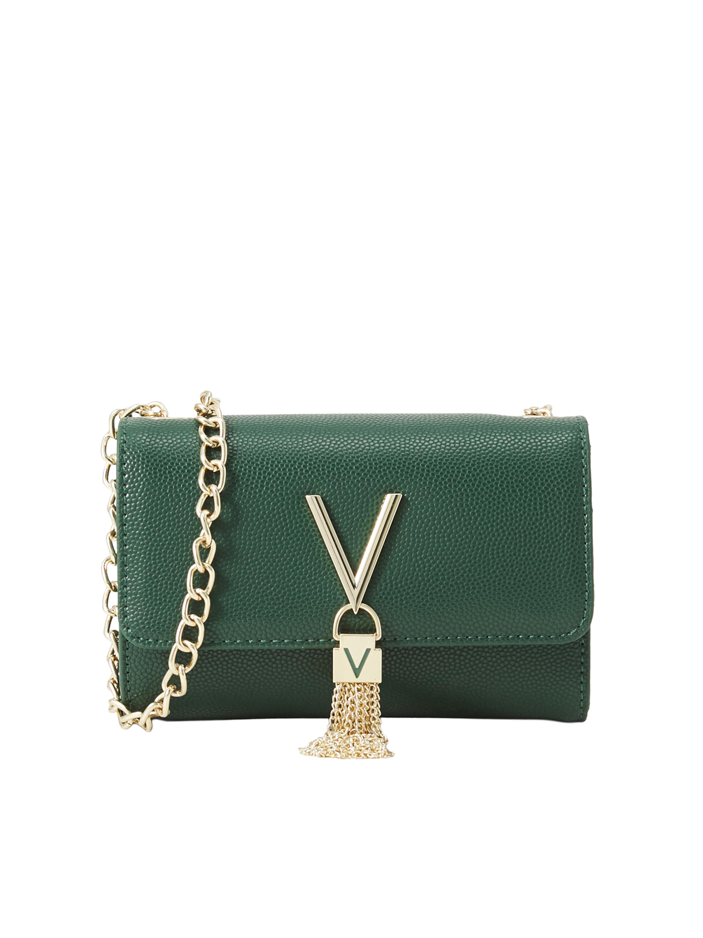 VALENTINO Crossbody bag 'DIVINA' in Green: front