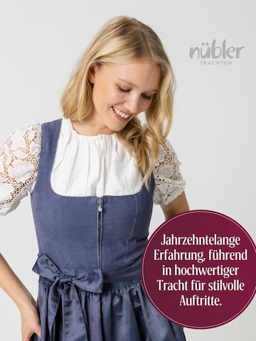 Trachtenhof Nübler Dirndl 'Dirndl mini Kaja' in Blue