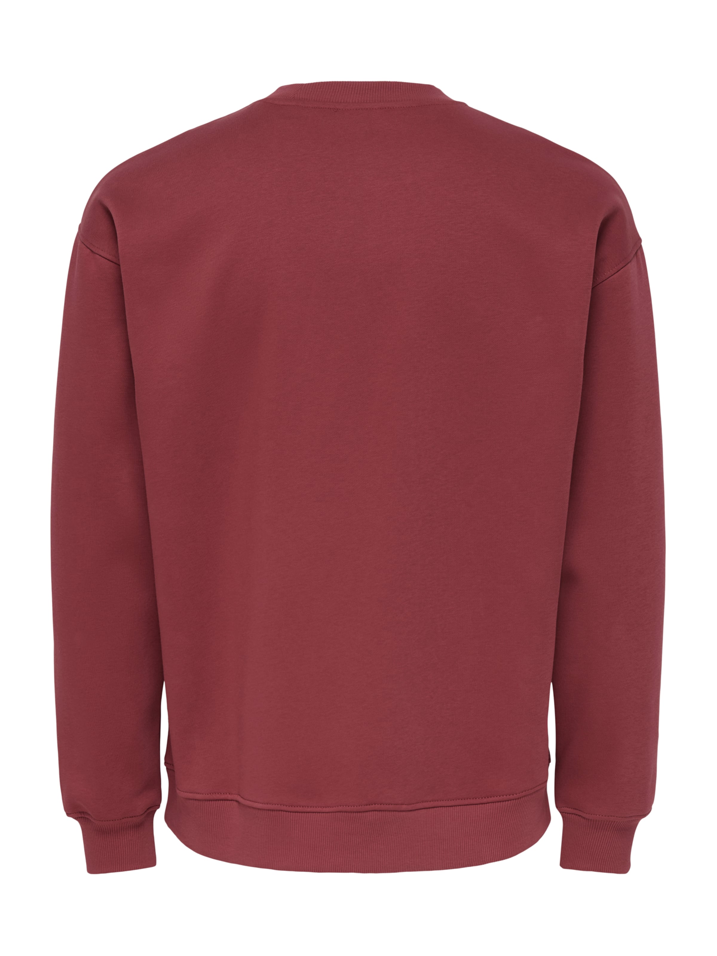 Only & Sons Sweatshirt 'ONSCONNOR' in Red