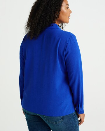 WE Fashion Bluse in Blau