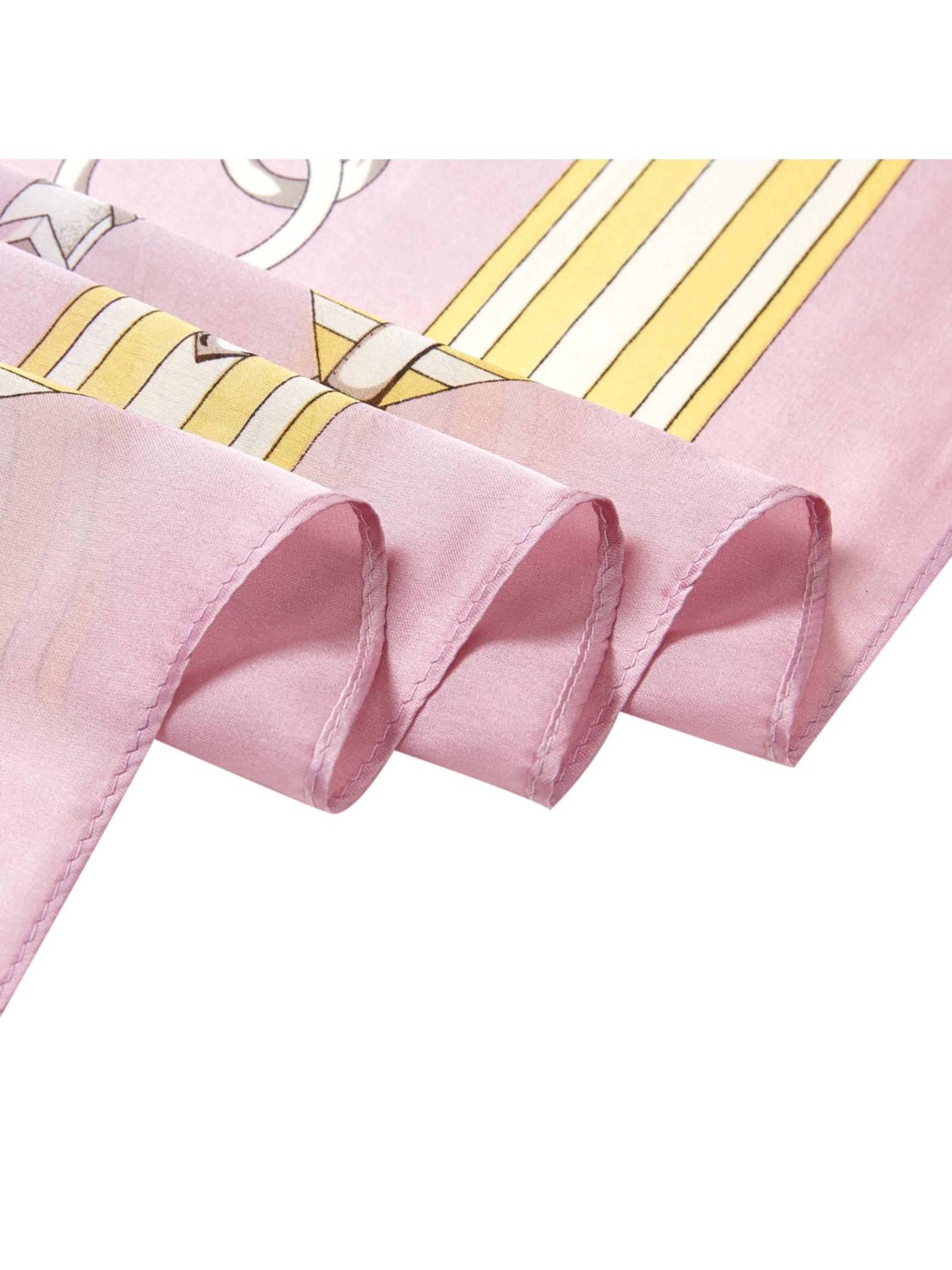 19V69 ITALIA - Chal 'Etole Soie Artbelt' en rosa