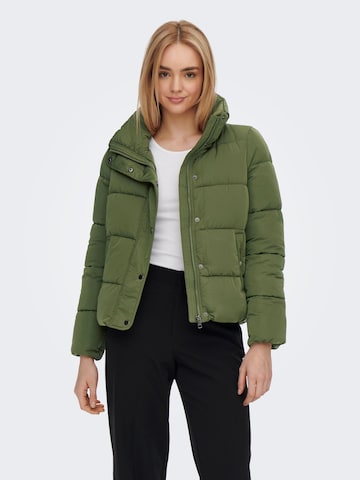 ONLY Between-Season Jacket 'Cool' in Green: front