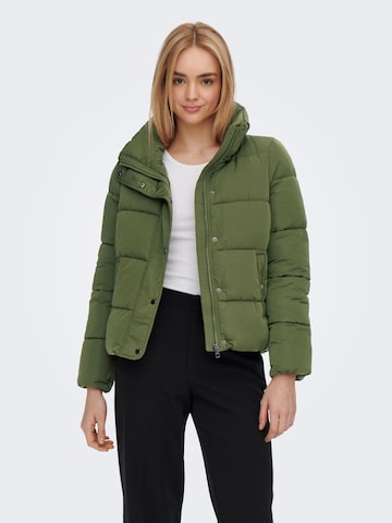 Veste mi-saison 'Cool' ONLY en vert : devant