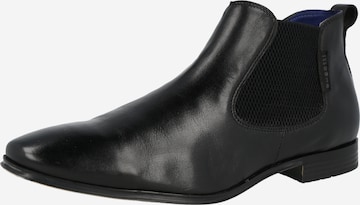 bugatti حذاء تشيلسي 'Morino' بلون أسود: الأمام