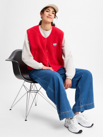AMERICAN VINTAGE Weste ' Hoktown ' in Rot