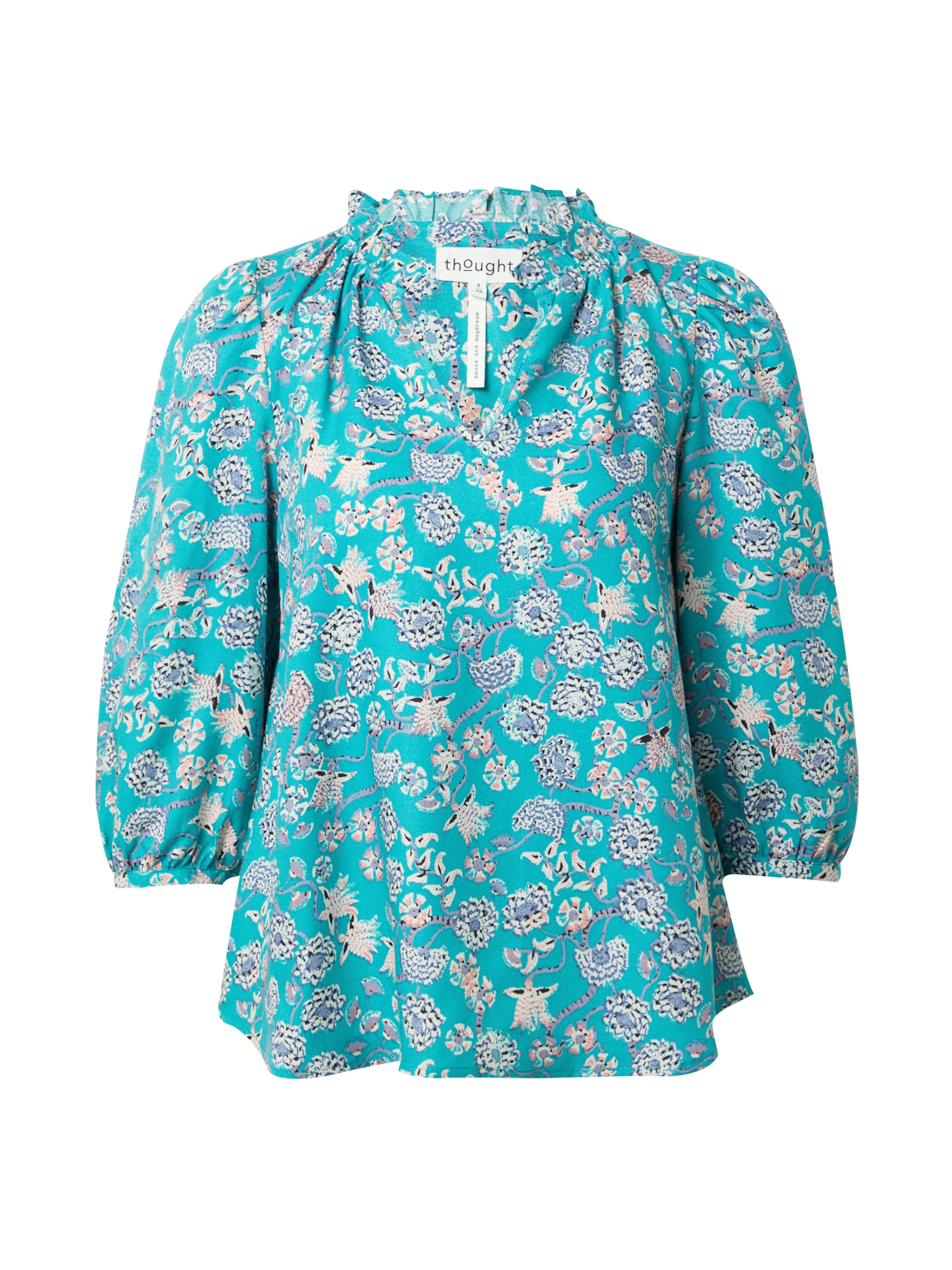 Thought Bluse 'Chandri' in Grün: Vorderseite