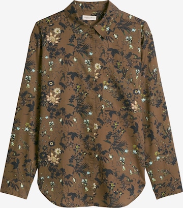 Marc O'Polo Bluse in Braun: Vorderseite