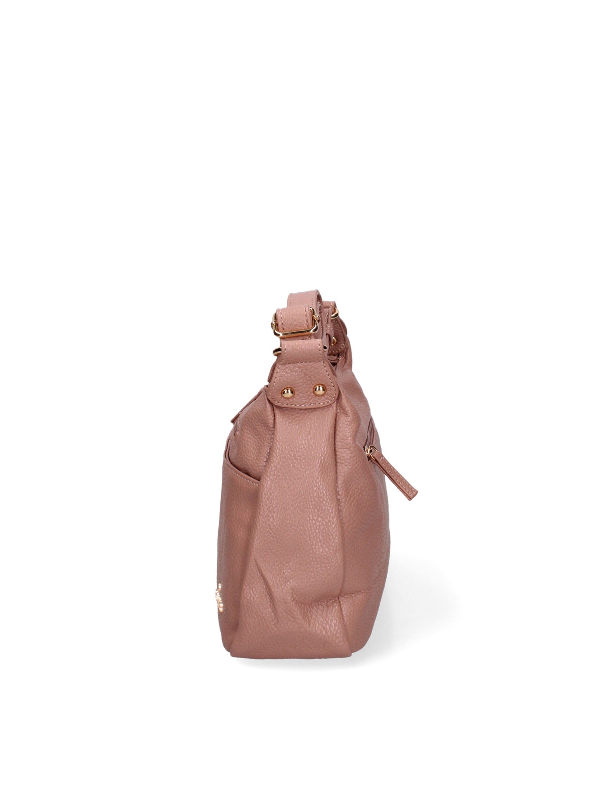 Borsa a spalla 'Borsa a Tracolla Donna Ecopelle con Zip e Tasche Multiple - B Cavalli' di B. Cavalli in rosa
