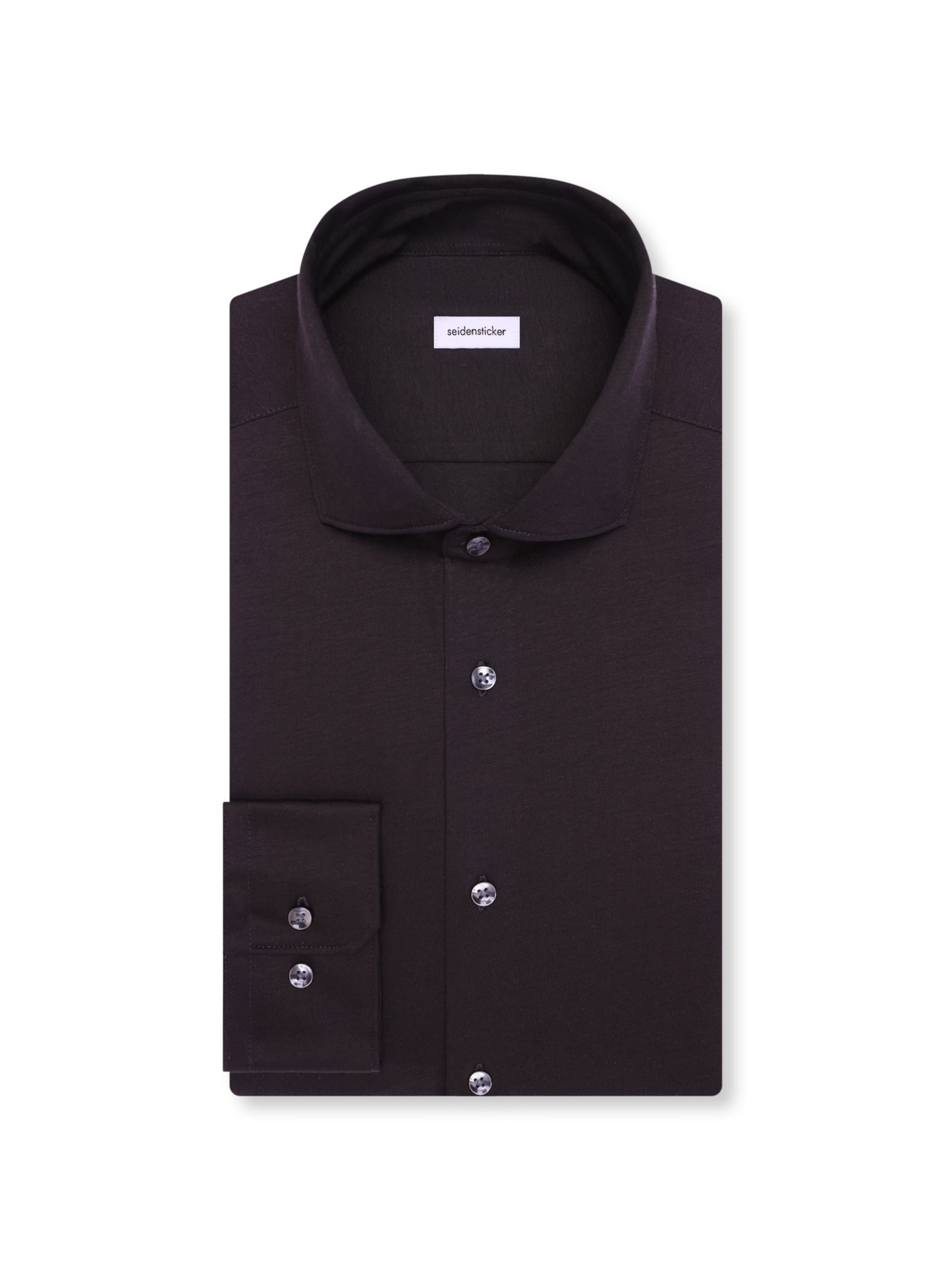 Coupe slim Chemise business SEIDENSTICKER en noir