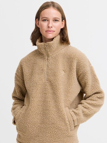 Giacca di pile 'Tolirone' di Oxmo in beige