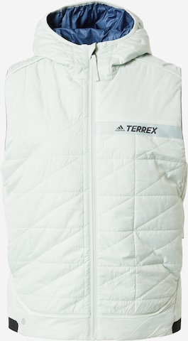 zaļš ADIDAS TERREX Sporta veste: no priekšpuses