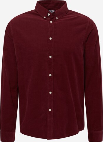 Samsøe Samsøe Button Up Shirt 'Liam' in Red: front