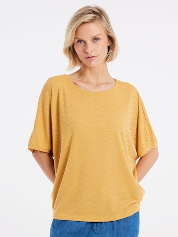 PROTEST Shirt 'PRTJABA' in Gelb