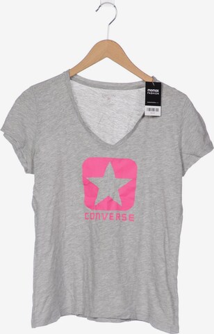 CONVERSE Top & Shirt in L in Grey: front