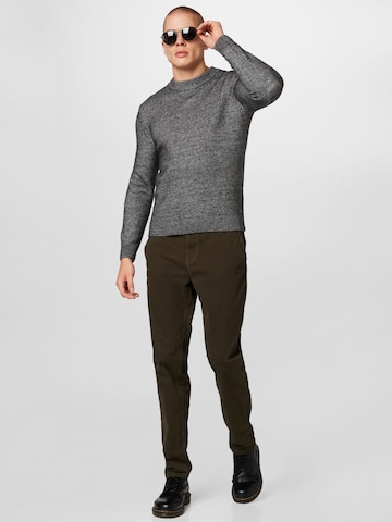 TOM TAILOR Sweater in Black