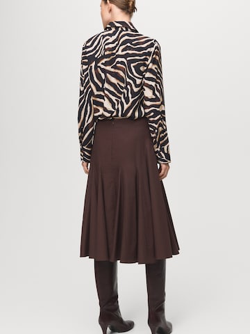 Camicia da donna di MANGO in nero