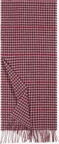 Roeckl Sjaal 'MODERN CHECK DAMEN' in Lila: voorkant