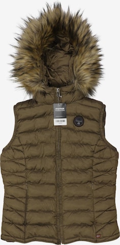 NAPAPIJRI Weste L in Grün: Vorderseite