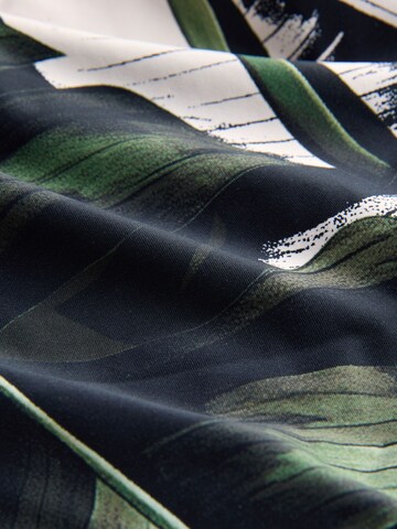 Next Bustier Shapingbadeanzug in Schwarz