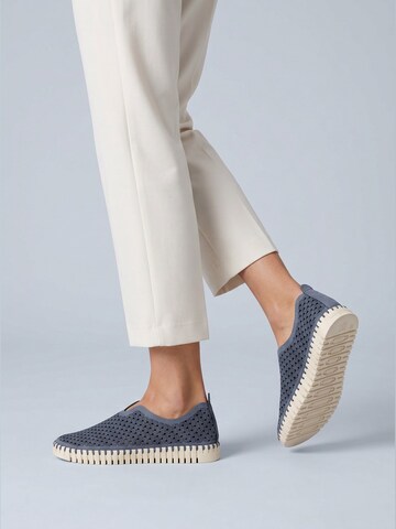 ILSE JACOBSEN Slipper 'Tulip3275' in Blau: Vorderseite