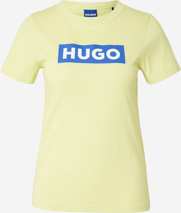 HUGO - Camiseta 'Classic' en verde: frente