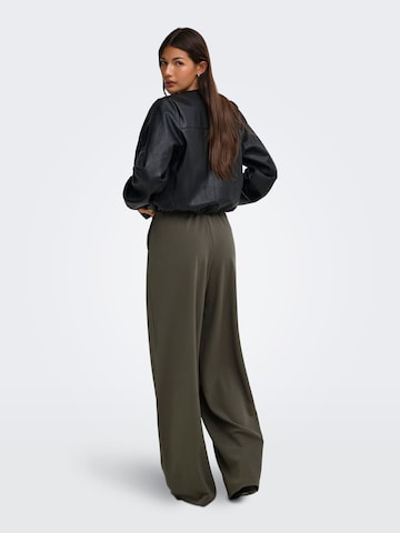 Wide Leg Pantalon 'ONLBang' ONLY en gris