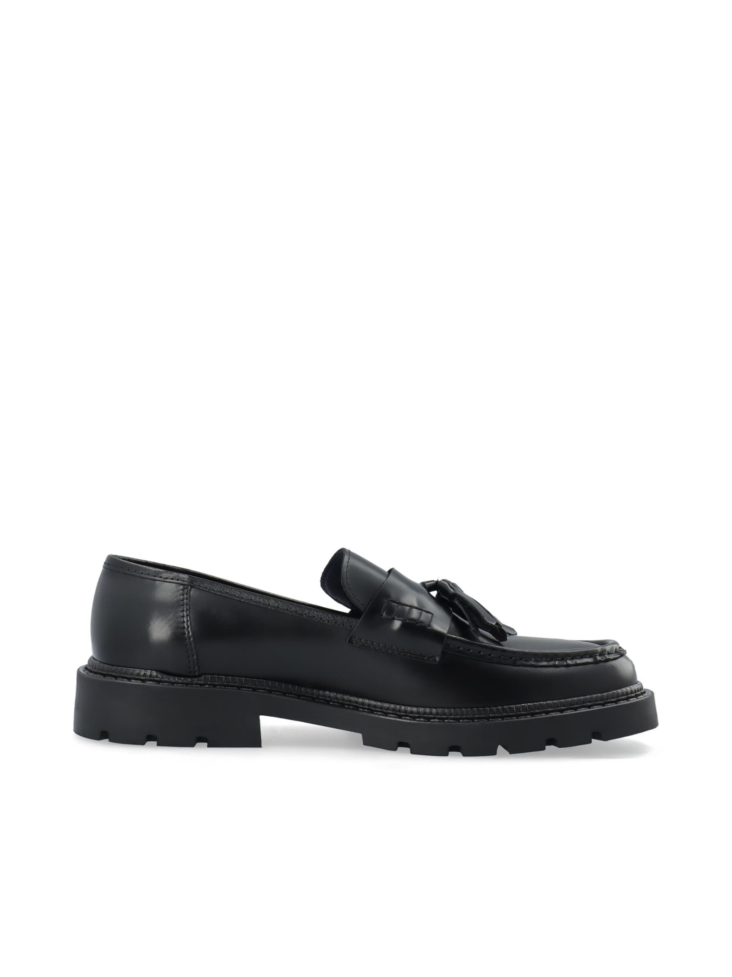Chaussure basse 'Jeff' Bianco en noir