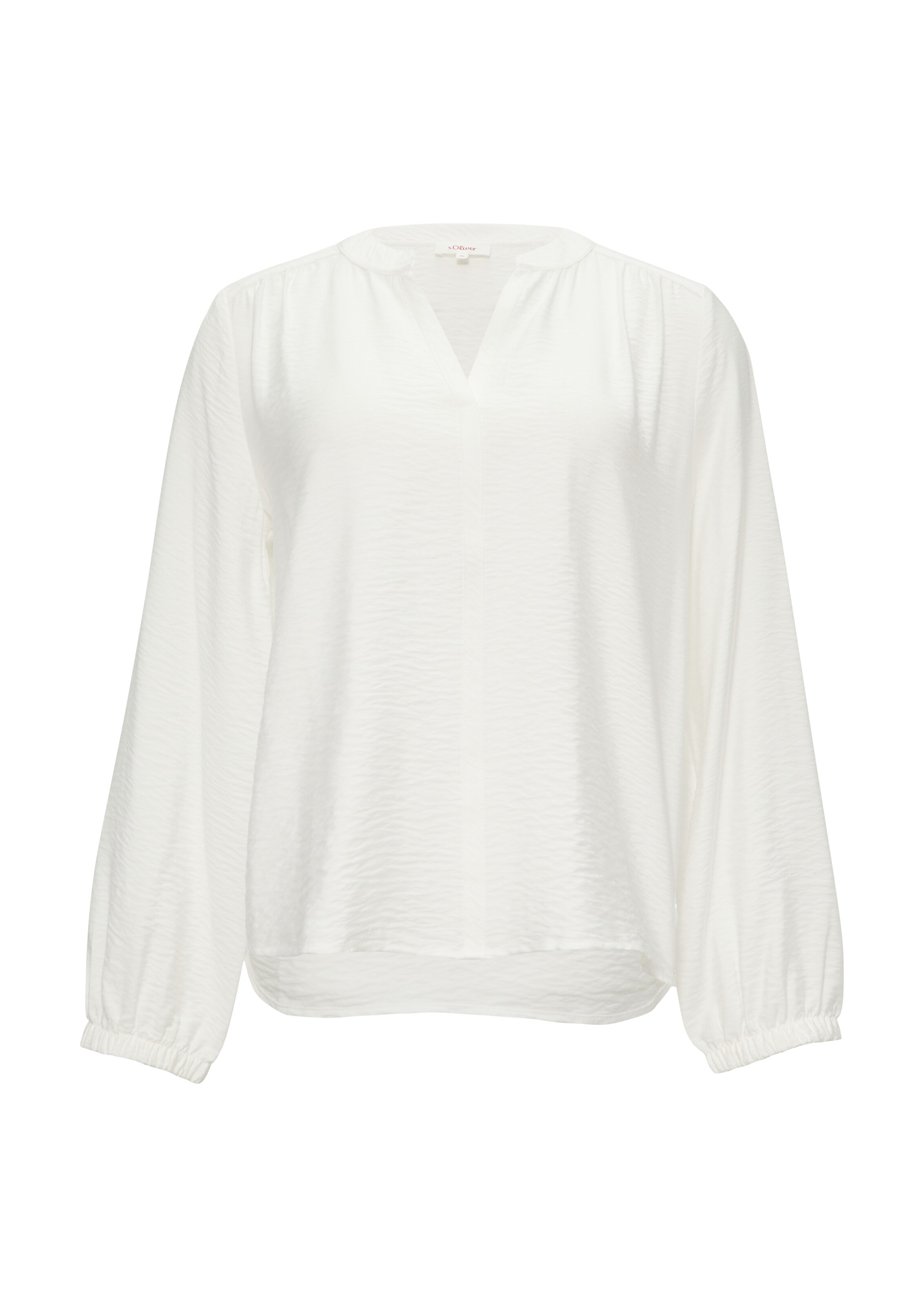 s.Oliver Bluse in Beige: Vorderseite