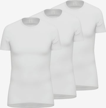 Maillot de corps Ammann en blanc : devant