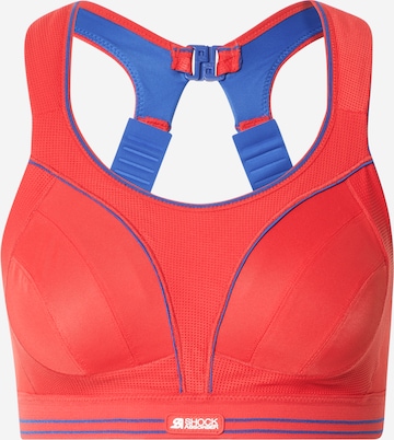 SHOCK ABSORBER Sports bra in Red: front