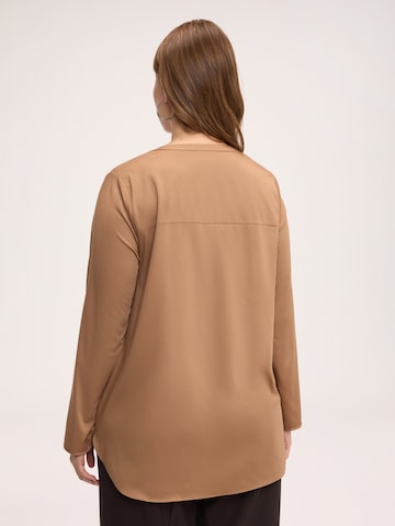 Chemisier Fiorella Rubino en marron