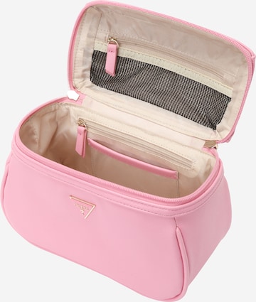 GUESS Toiletry Bag 'BEAUTY' in Pink