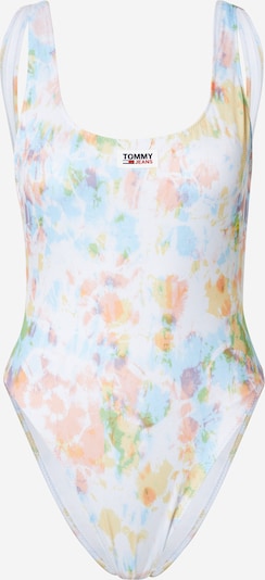 Tommy Hilfiger Underwear Jednodijelni kupaći kostim u svijetloplava / menta / narančasta / bijela, Pregled proizvoda