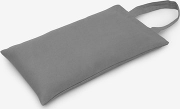 YOGISTAR.COM Pillow in Grey: front