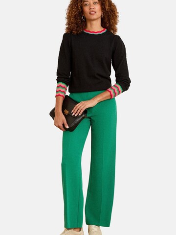 love & roses Πουλόβερ σε μαύρο: μπροστά