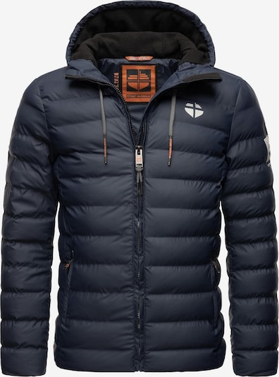 STONE HARBOUR Winterjacke 'Zaharoo' in navy / weiß, Produktansicht