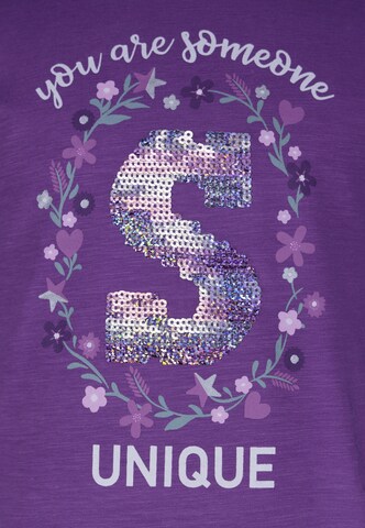 SALT AND PEPPER Shirt 'College' in Purple