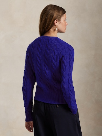 Geacă tricotată de la Polo Ralph Lauren pe albastru