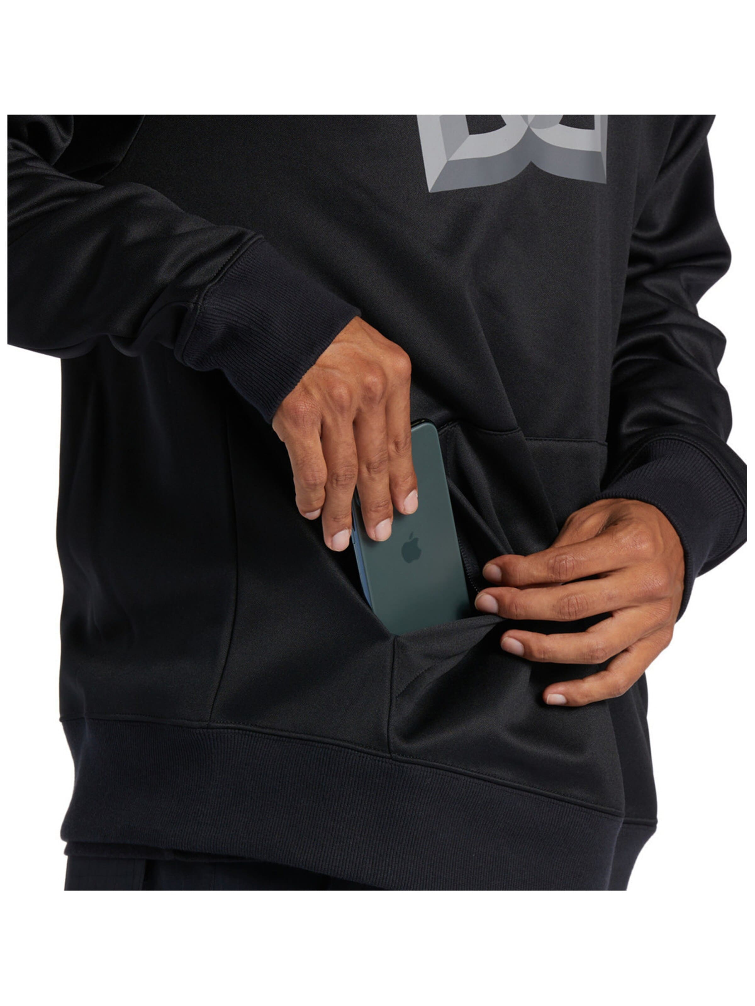 Giacca di felpa 'DC Shoes SNOWSTAR - TECHNICAL FLEECE' di DC Shoes in nero
